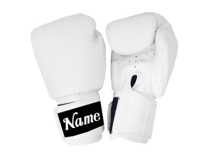 Custom Boxing Gloves : KNGCUST-410 White