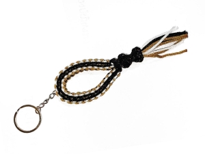 Kanong Mongkol Keyring : White/Black/Gold