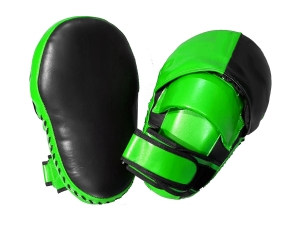 Custom Long Punch Pads : Lime-Black